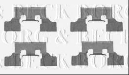 BORG & BECK bbk1325 -